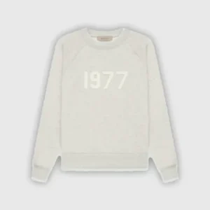 Essentials Crewneck 1977 Sweatshirt Gray