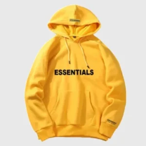 Fear Of God Essentials Pullover Hoodie Yellow