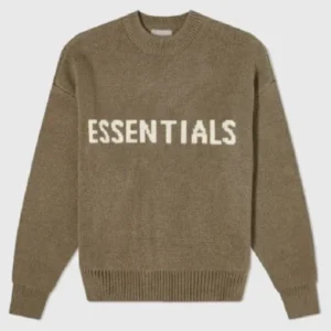 Fear of God Essentials Knitted Sweater Harvest