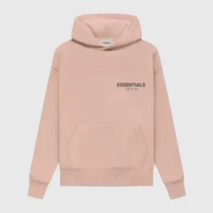 Fear of God Essentials Pullover Hoodie Pink