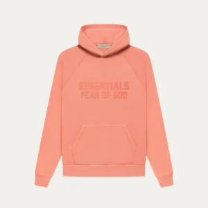 Fear of God Essentials Hoodie Coral